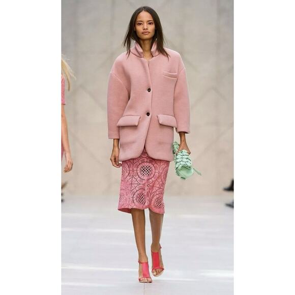 Burberry Prorsum Runway Limited Edition Coat Jacket SZ L Rare Collectors - Picture 2 of 9